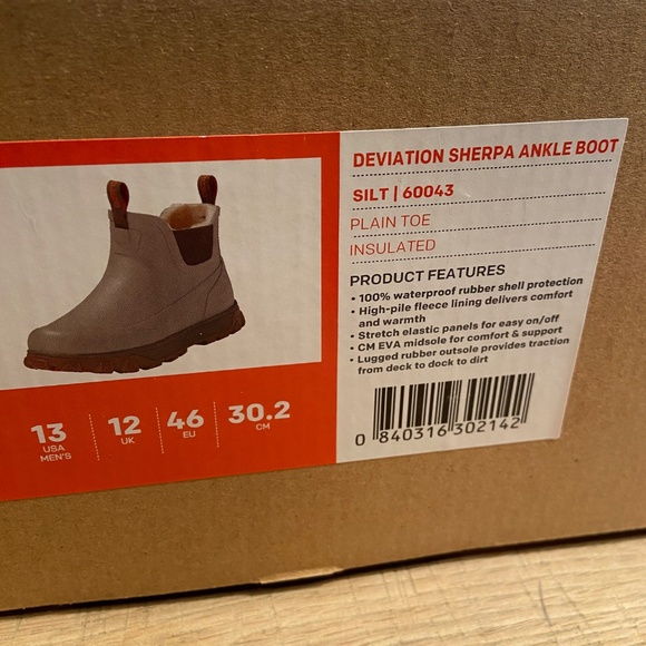 Men's Grundens Deviation Sherpa Ankle Boot, Sz 13 - Picture 3 of 6